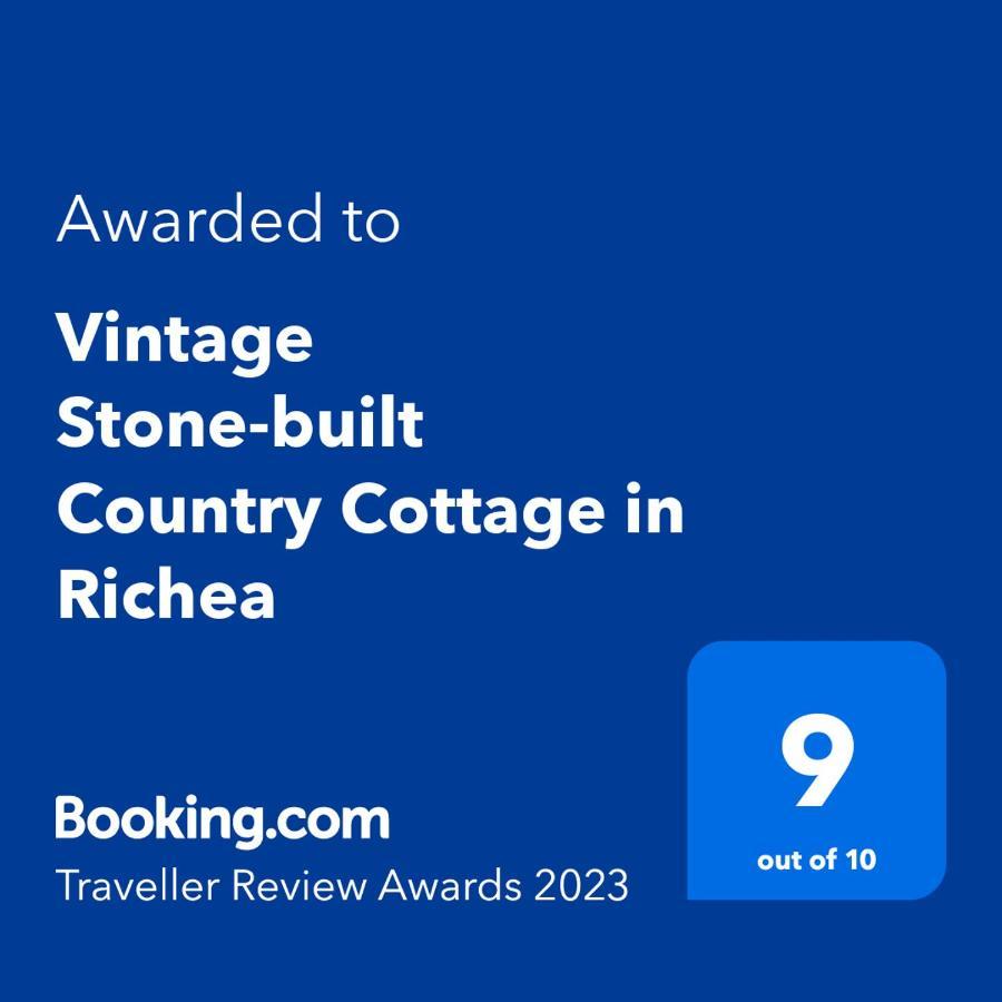 Vintage Stone-Built Country Cottage In Richea Kouloureika 外观 照片